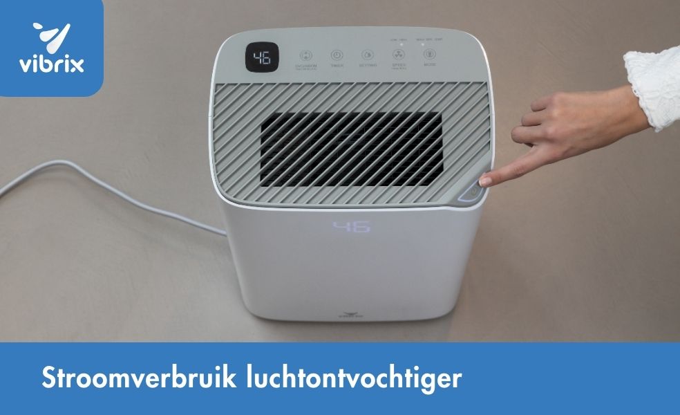 hoeveel stroom verbruikt een luchtontvochtiger