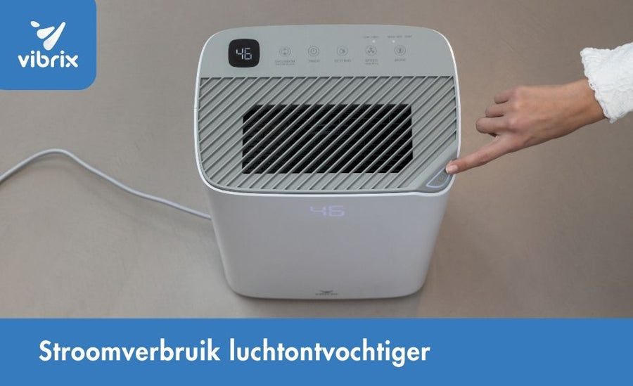 hoeveel stroom verbruikt een luchtontvochtiger