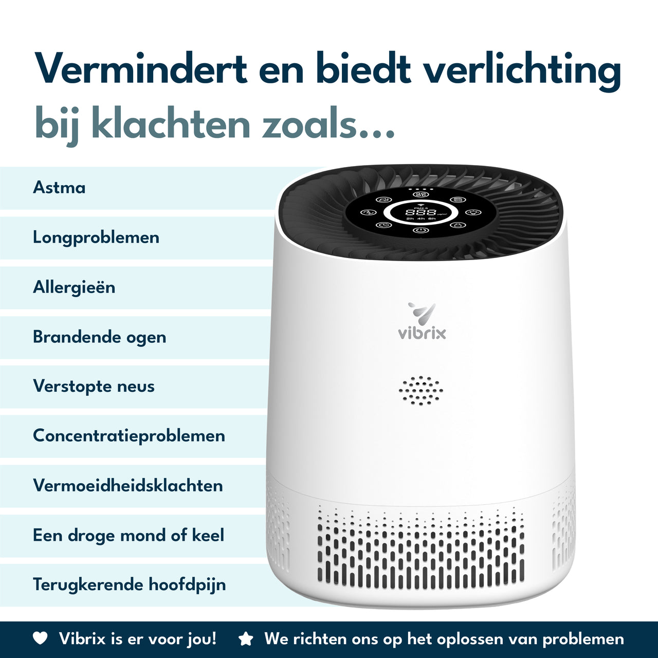 Vibrix PureFlow15 Luchtreiniger