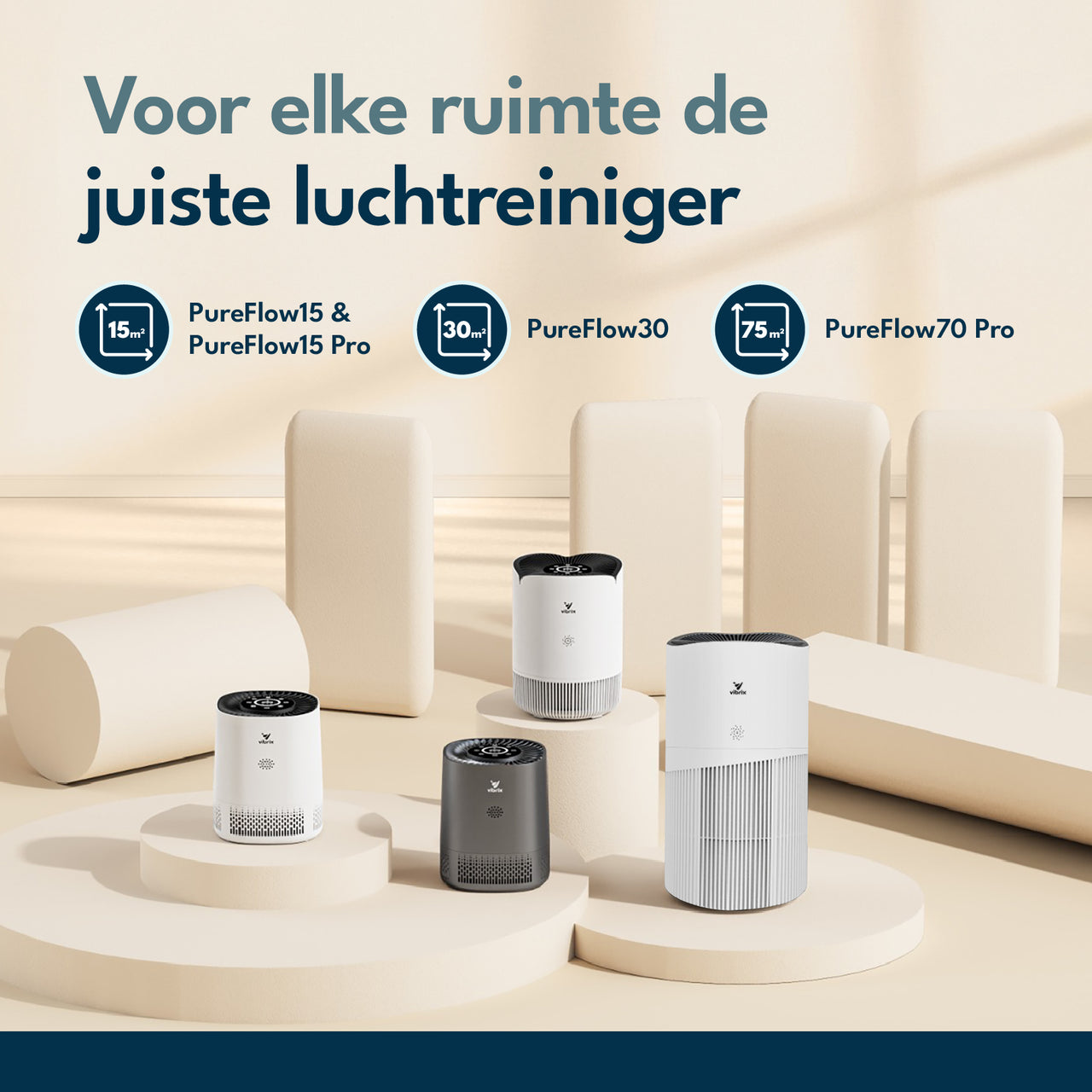 Vibrix PureFlow70 Luchtreiniger