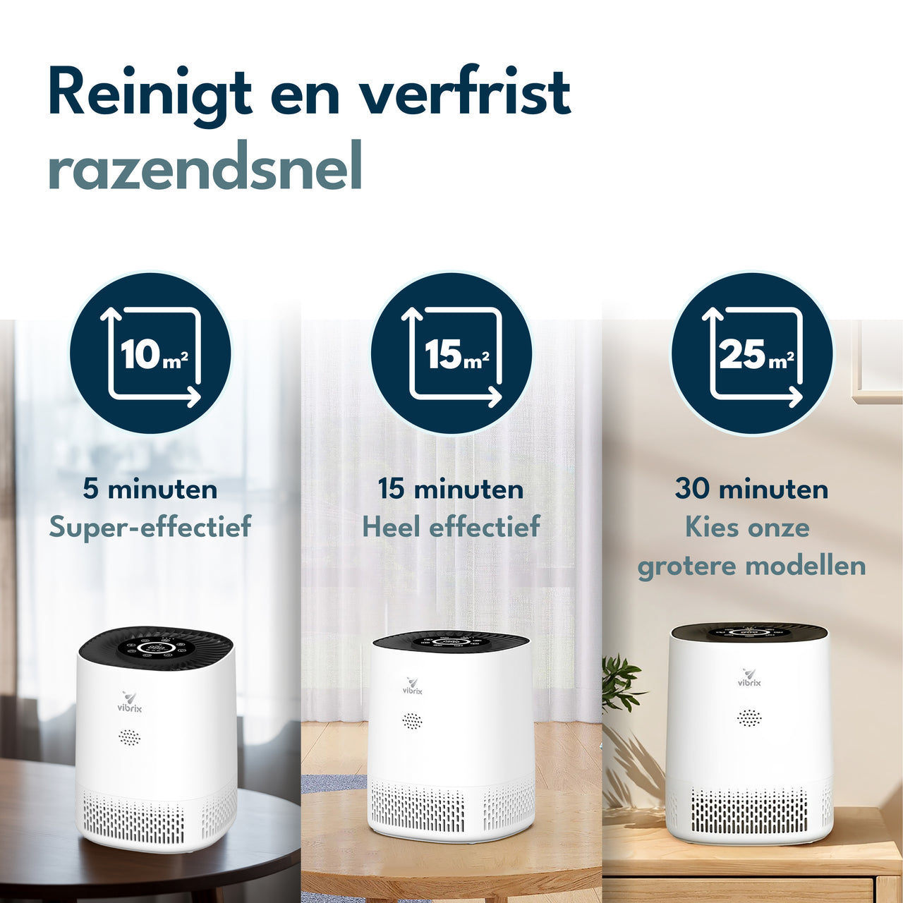 Vibrix PureFlow15 Luchtreiniger