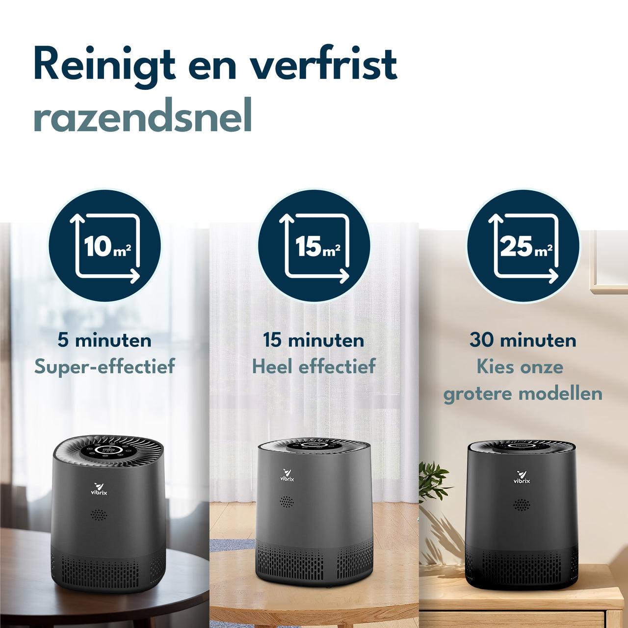 Vibrix PureFlow15 Luchtreiniger