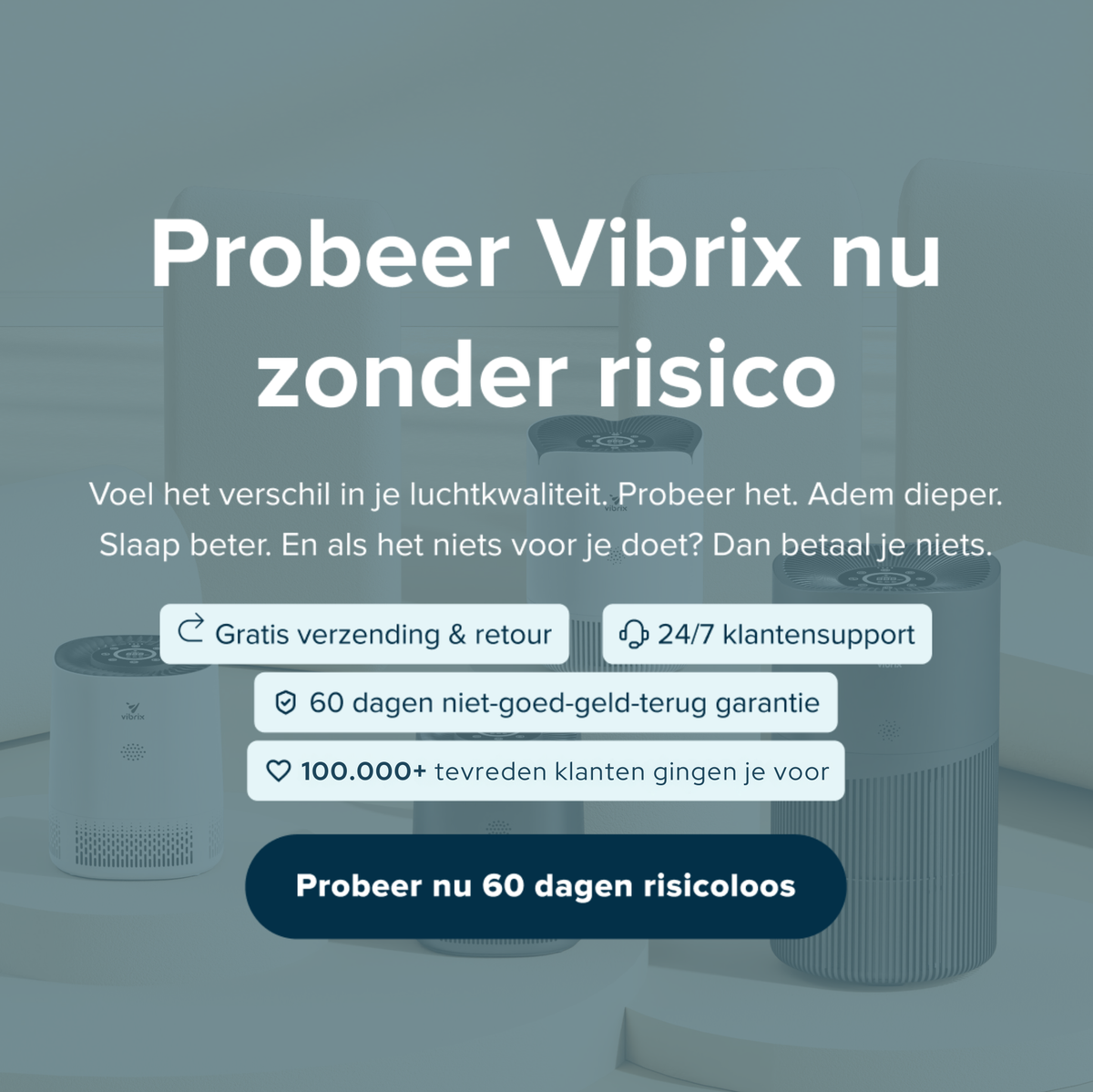 Vibrix PureFlow30 Luchtreiniger