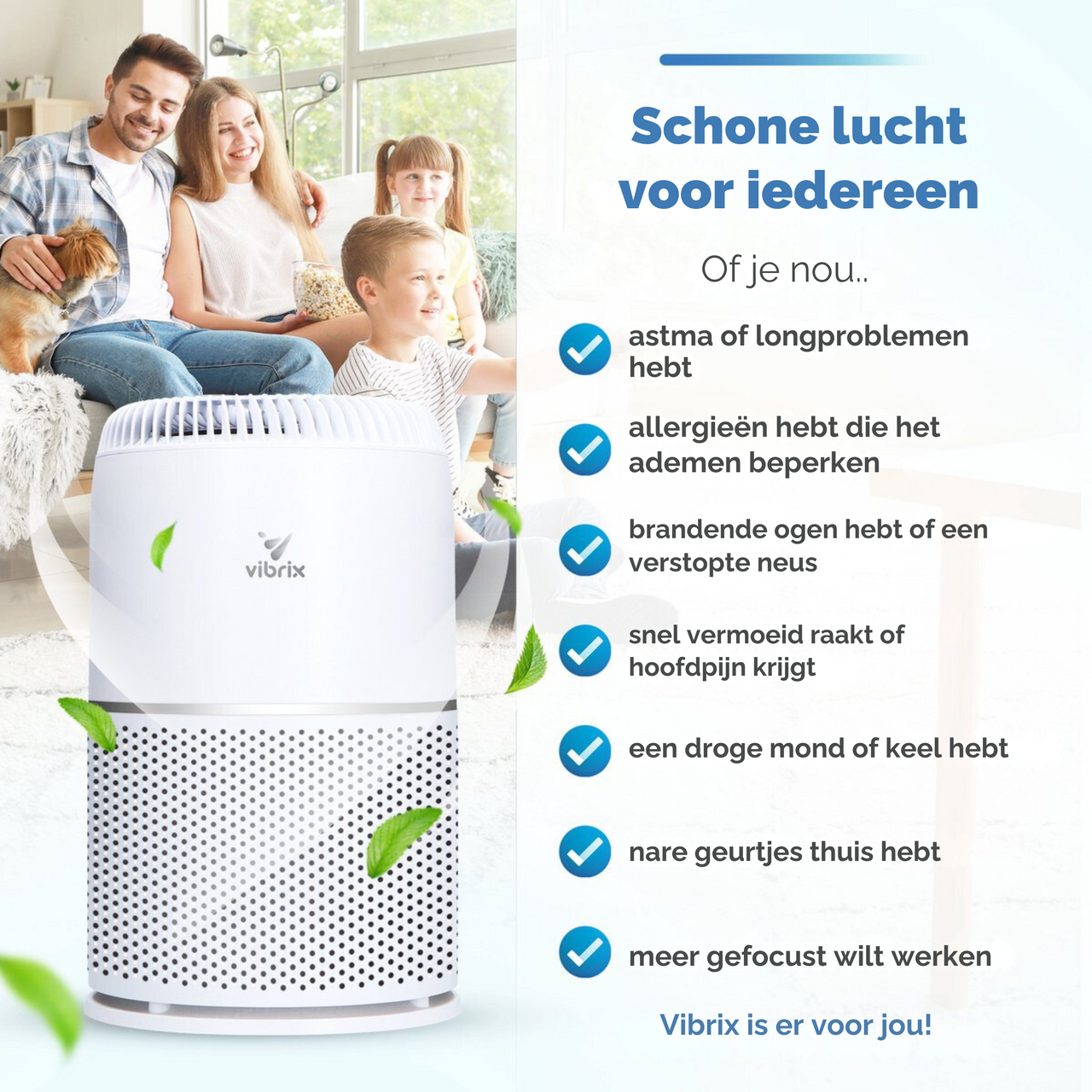 Vibrix Vortex20 Luchtreiniger