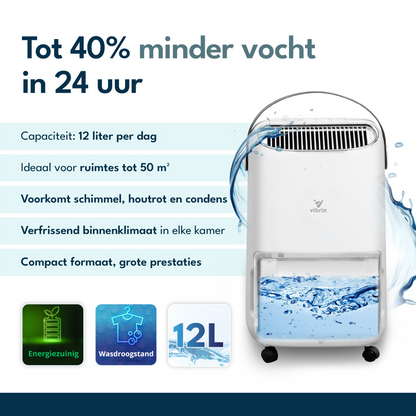 Vibrix DF12 Luchtontvochtiger (Tweedehands)