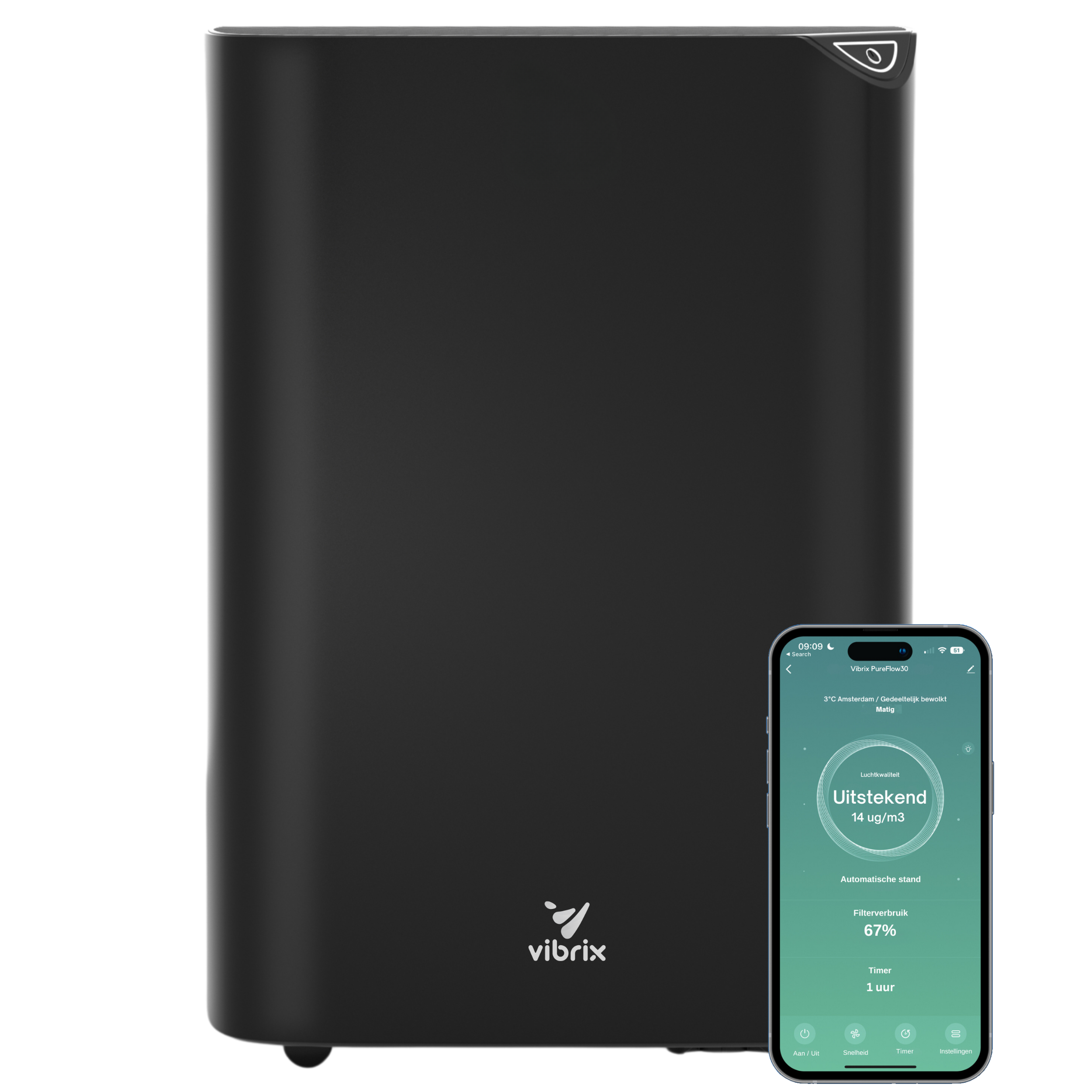 VIbrix DryFlow20 - Ontvochtiger concept