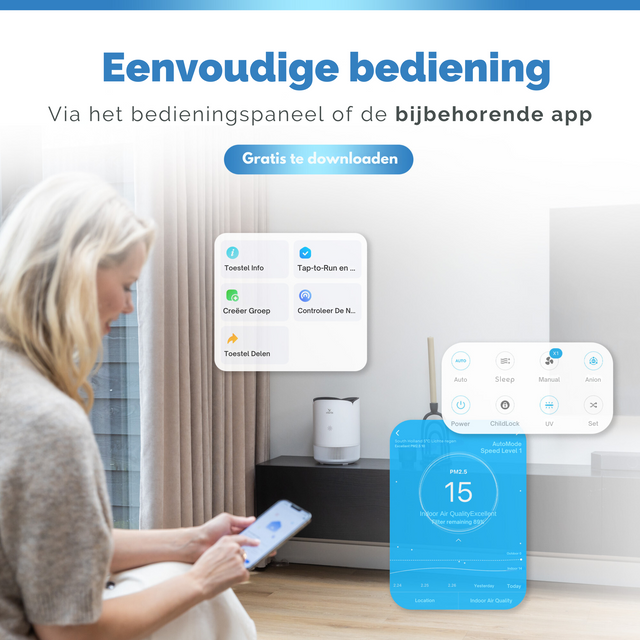 Vibrix Pureflow30 Luchtreiniger