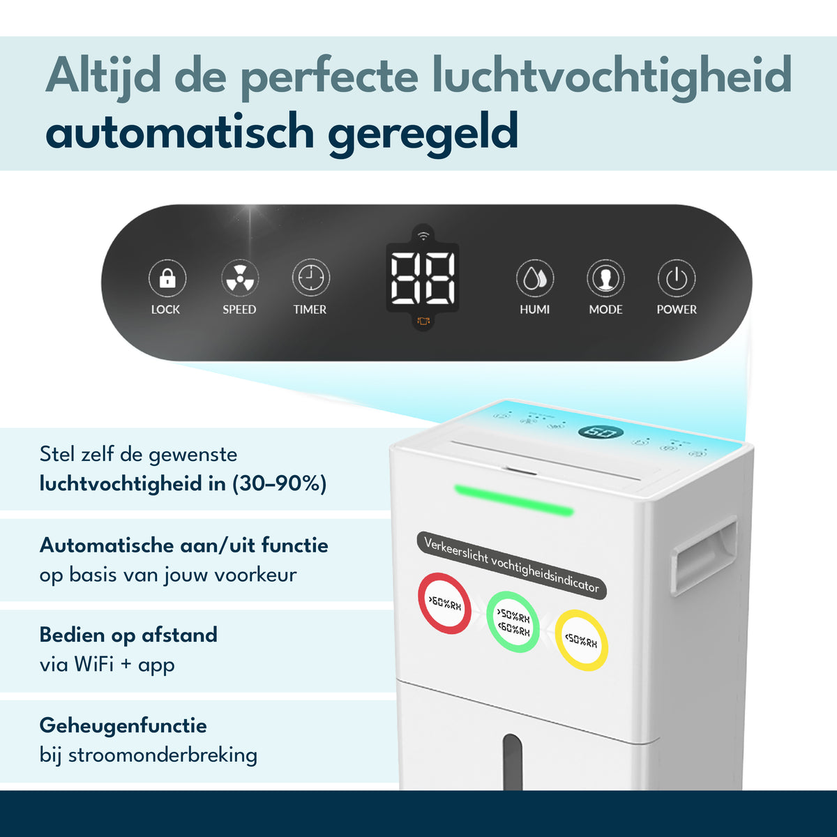 Vibrix DF6 Luchtontvochtiger (Tweedehands)