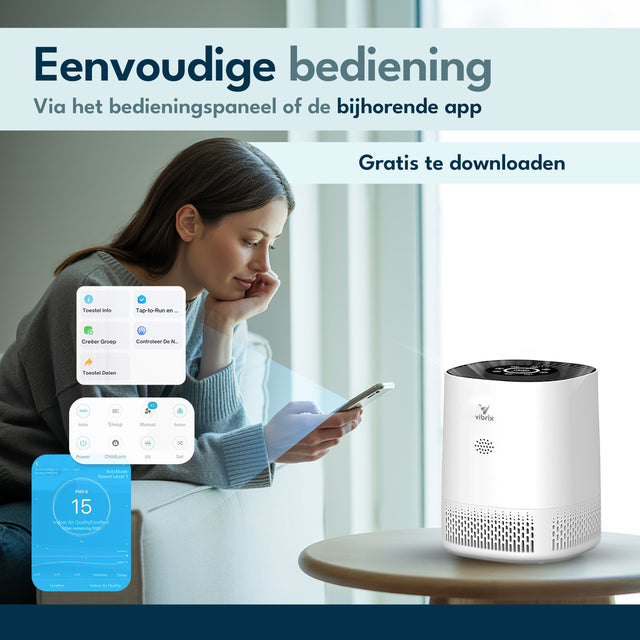 Vibrix PureFlow15 Luchtreiniger