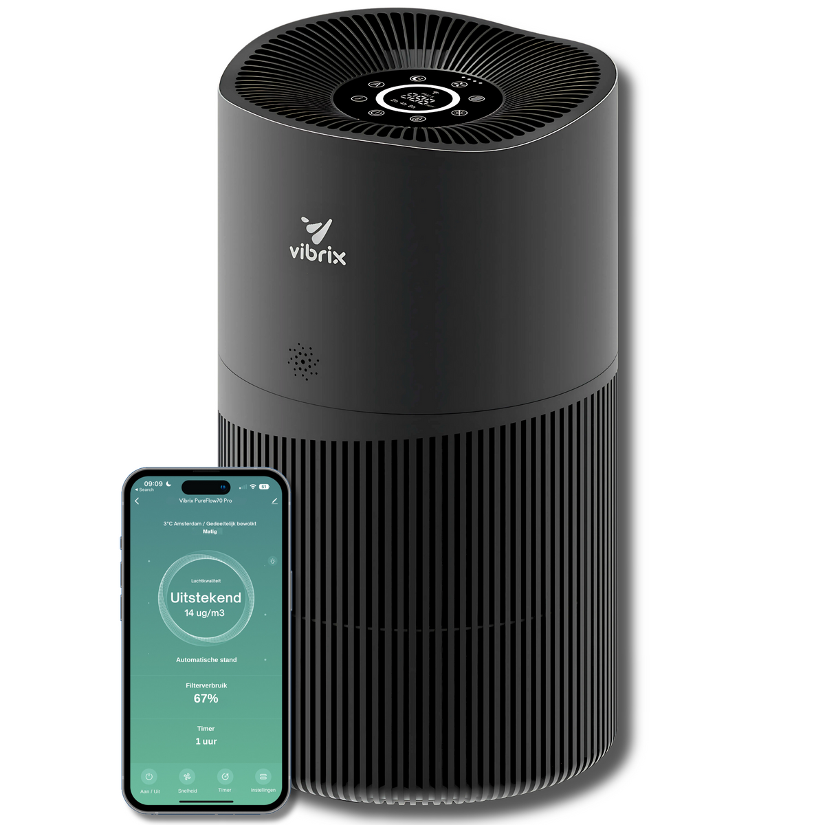Vibrix PF70 Luchtreiniger (Tweedehands)