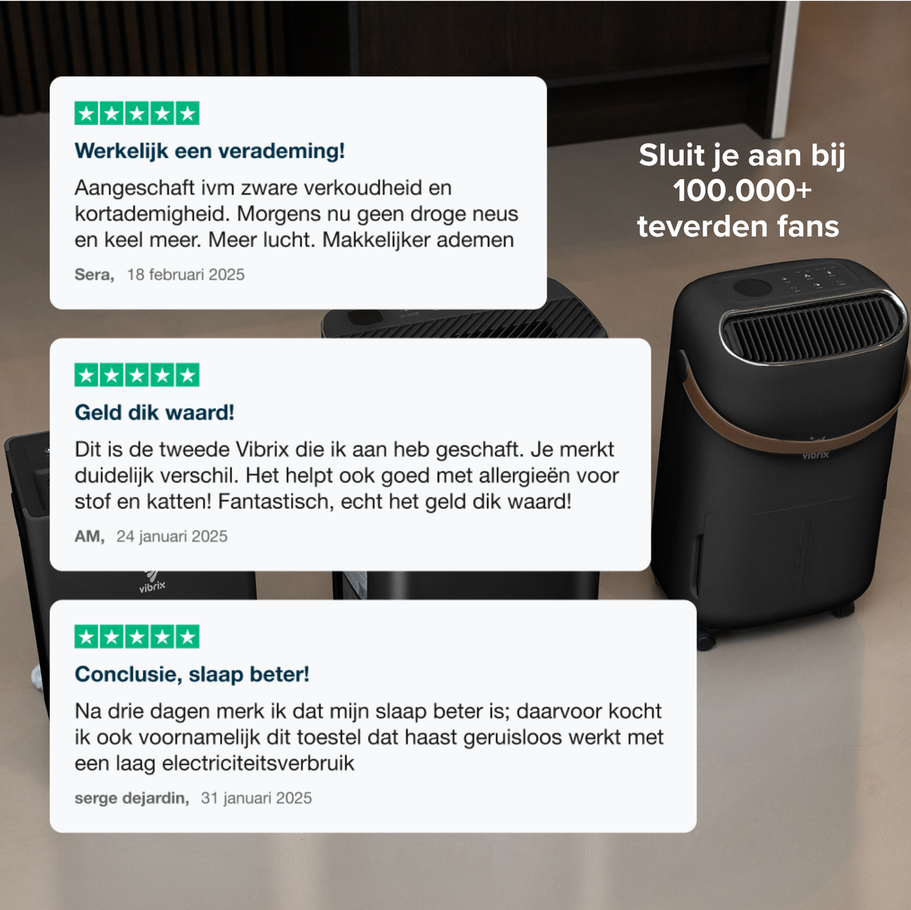 Vibrix DryFlow12 Luchtontvochtiger