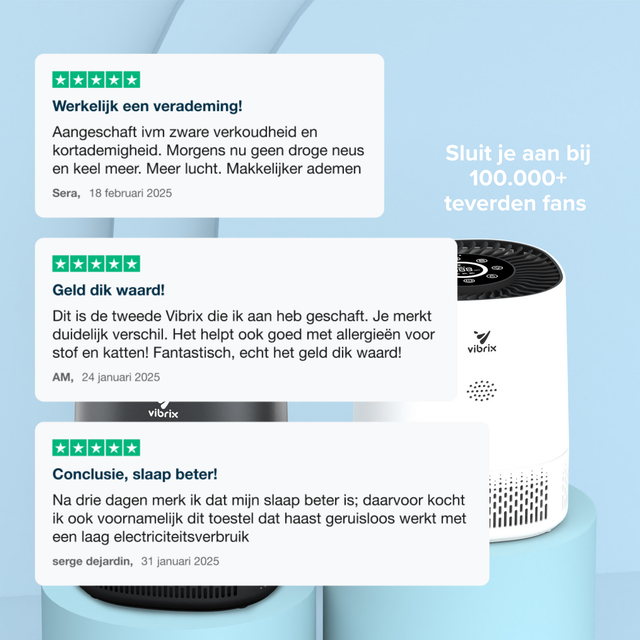 Vibrix PureFlow15 Luchtreiniger