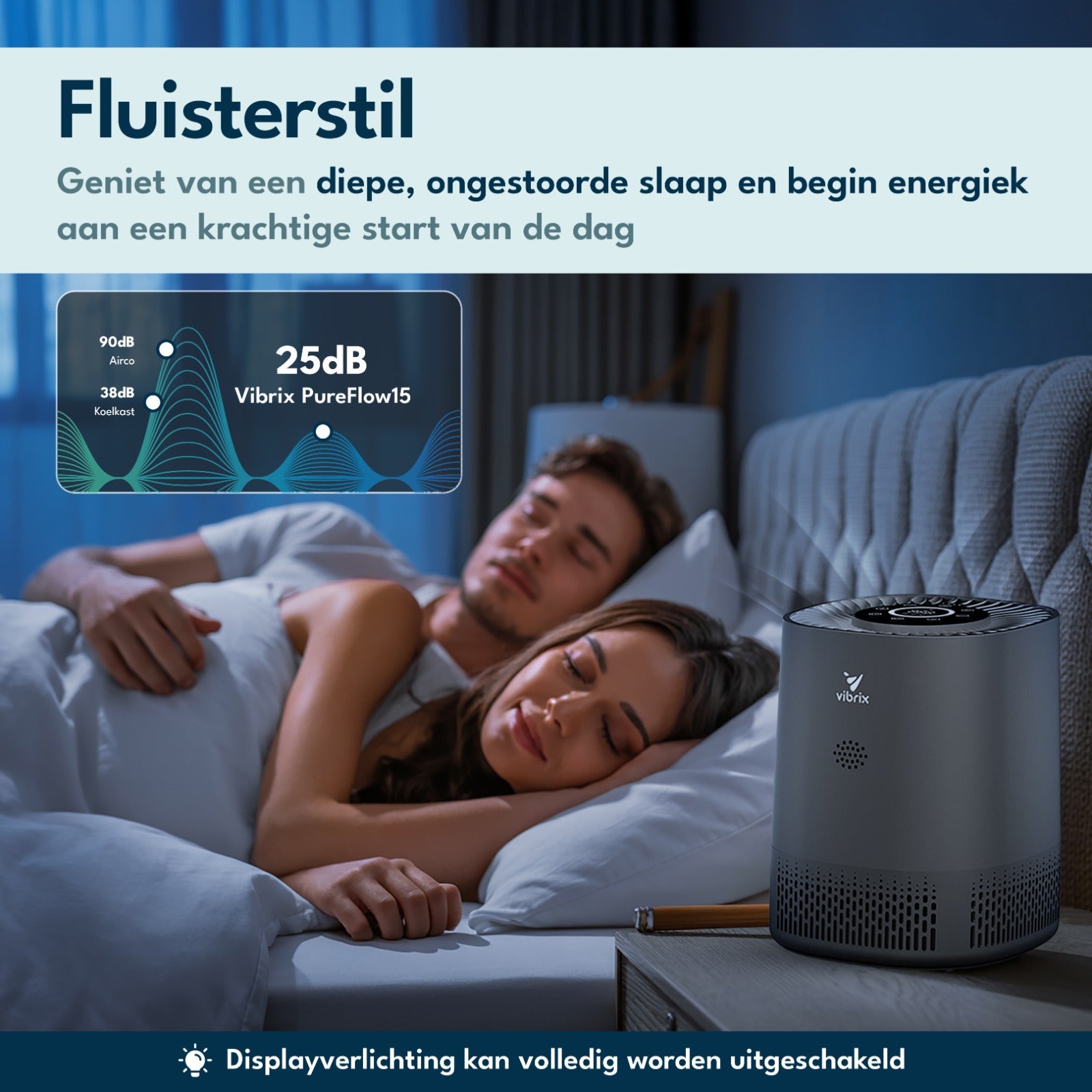 Vibrix PureFlow15 Pro luchtreiniger