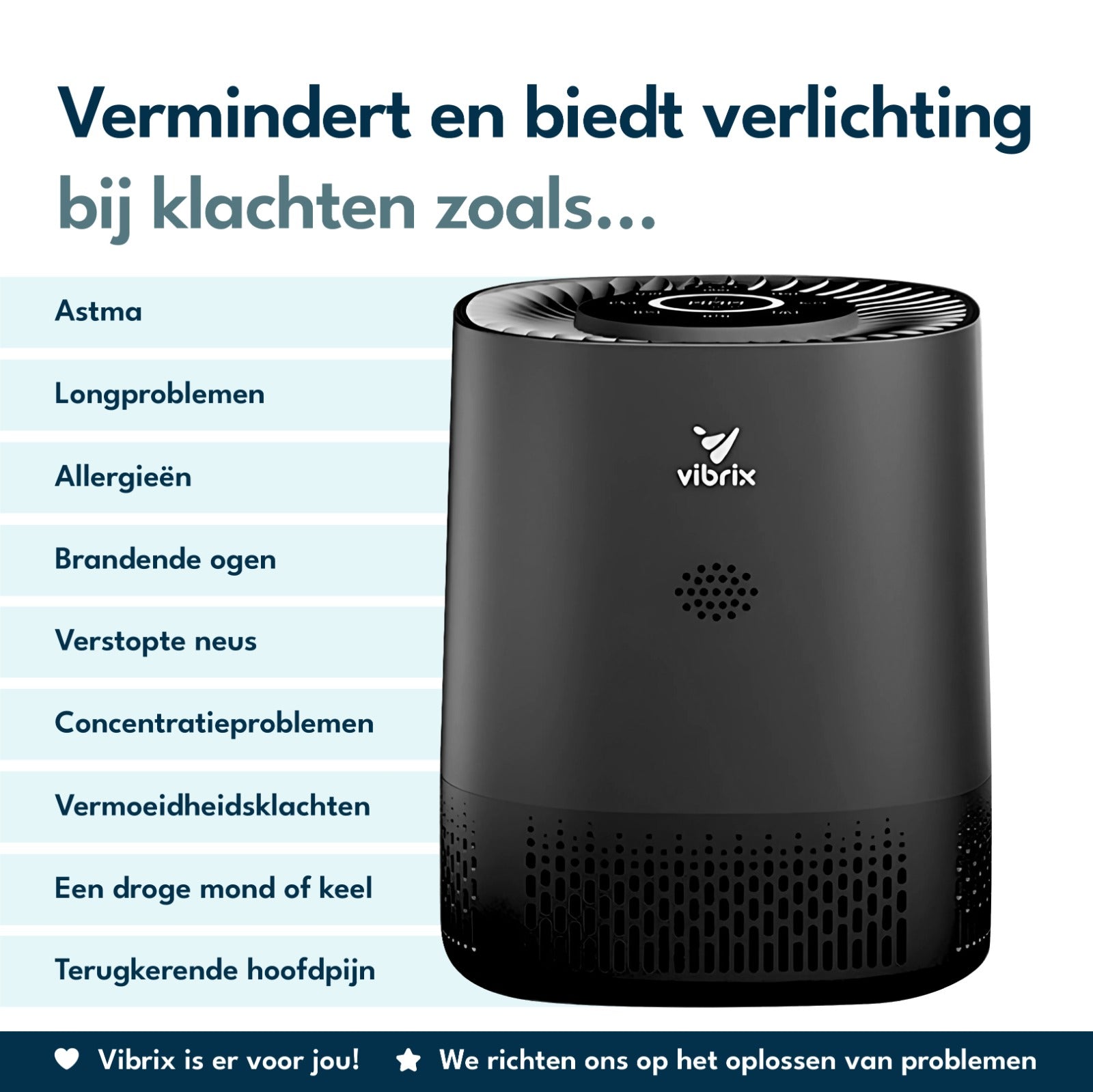Vibrix PureFlow15 Pro luchtreiniger