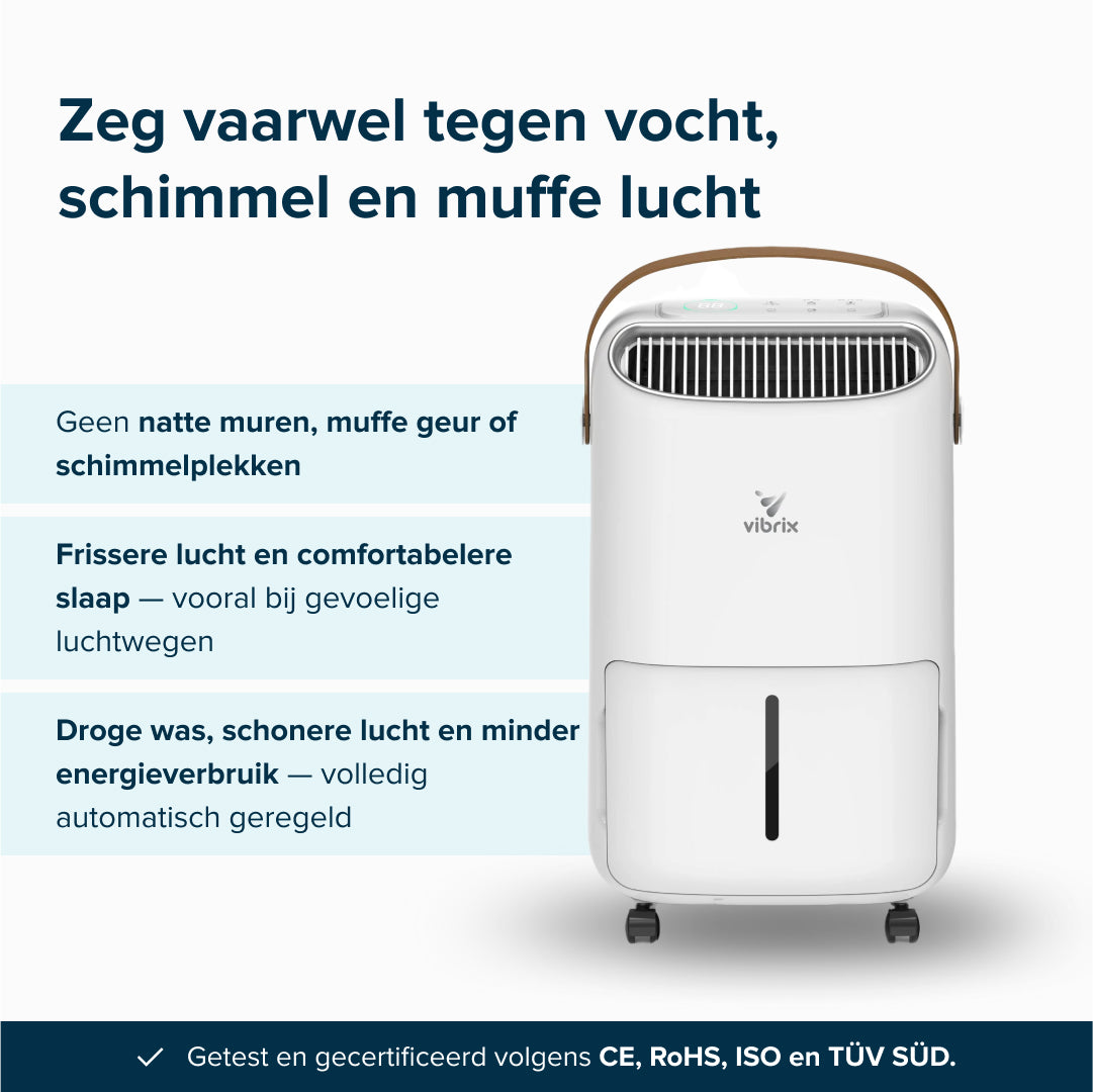 Vibrix DryFlow12 Luchtontvochtiger