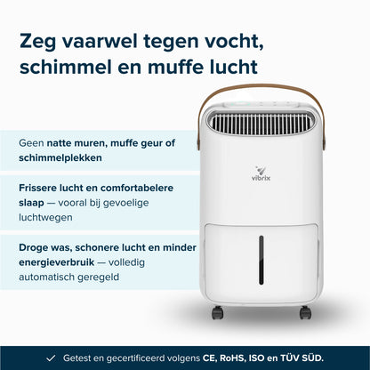 Vibrix DryFlow12 Luchtontvochtiger