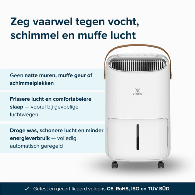 Vibrix DryFlow12 Luchtontvochtiger