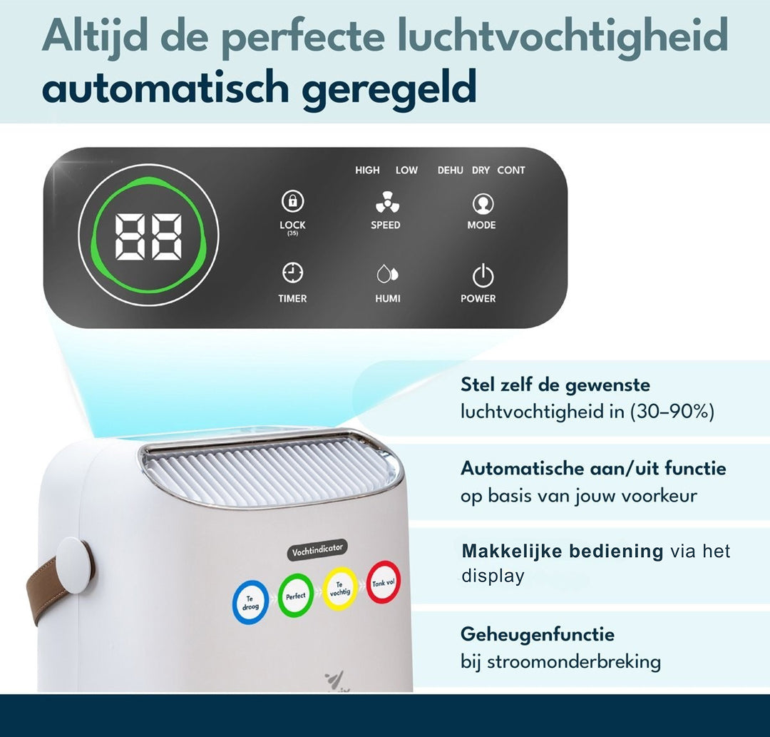 Vibrix DryFlow12 Luchtontvochtiger