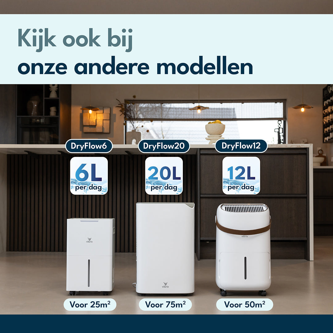 Vibrix DryFlow12 Luchtontvochtiger