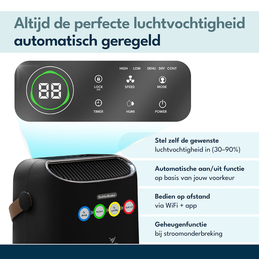 Vibrix DryFlow12 Luchtontvochtiger
