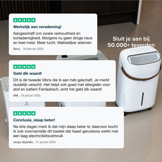 Vibrix DryFlow6 Luchtontvochtiger