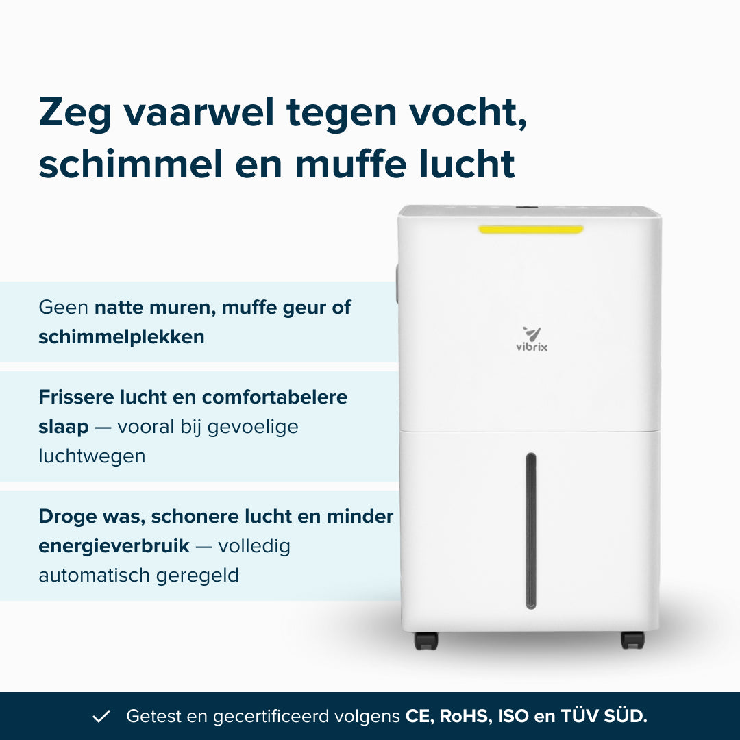 Vibrix DryFlow6 Luchtontvochtiger