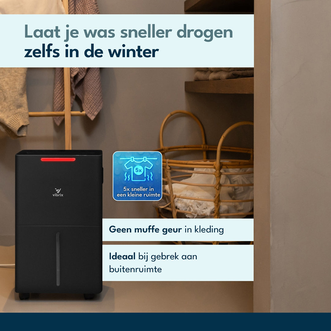 Vibrix DryFlow6 Luchtontvochtiger