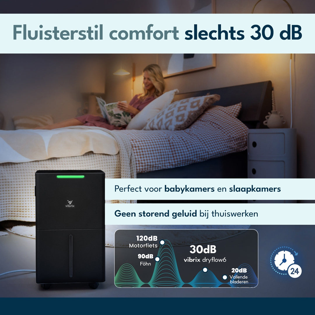 Vibrix DryFlow6 Luchtontvochtiger