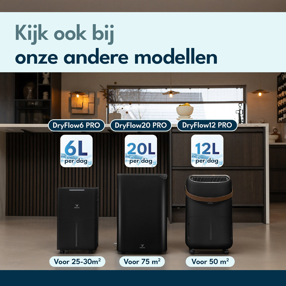 Vibrix DryFlow6 Luchtontvochtiger