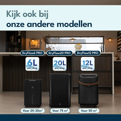 Vibrix DryFlow6 Luchtontvochtiger