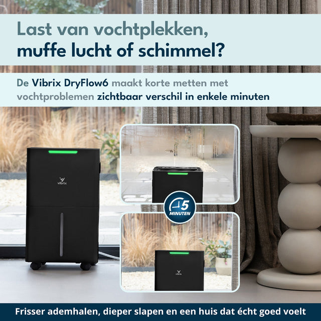Vibrix DryFlow6 Luchtontvochtiger