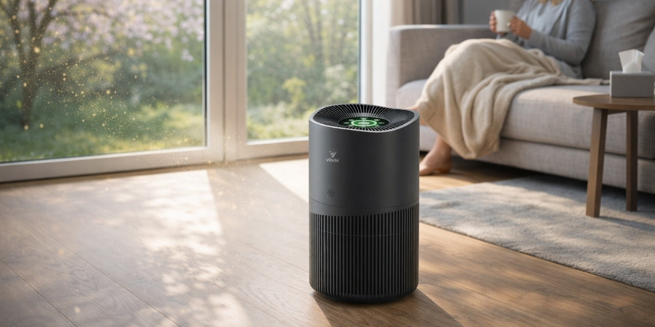 luchtreiniger tegen hooikoorts en pollen