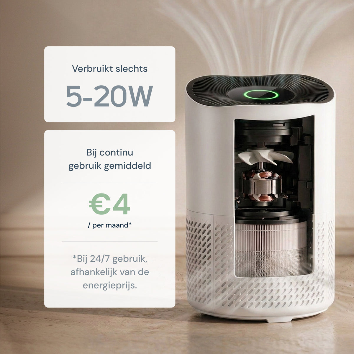Vibrix PureFlow50 Luchtreiniger