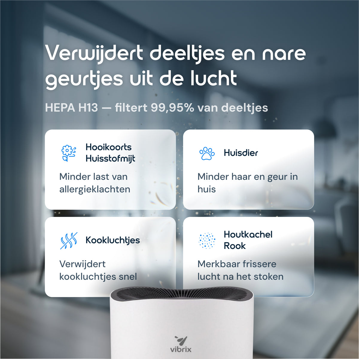 Vibrix PureFlow50 Luchtreiniger