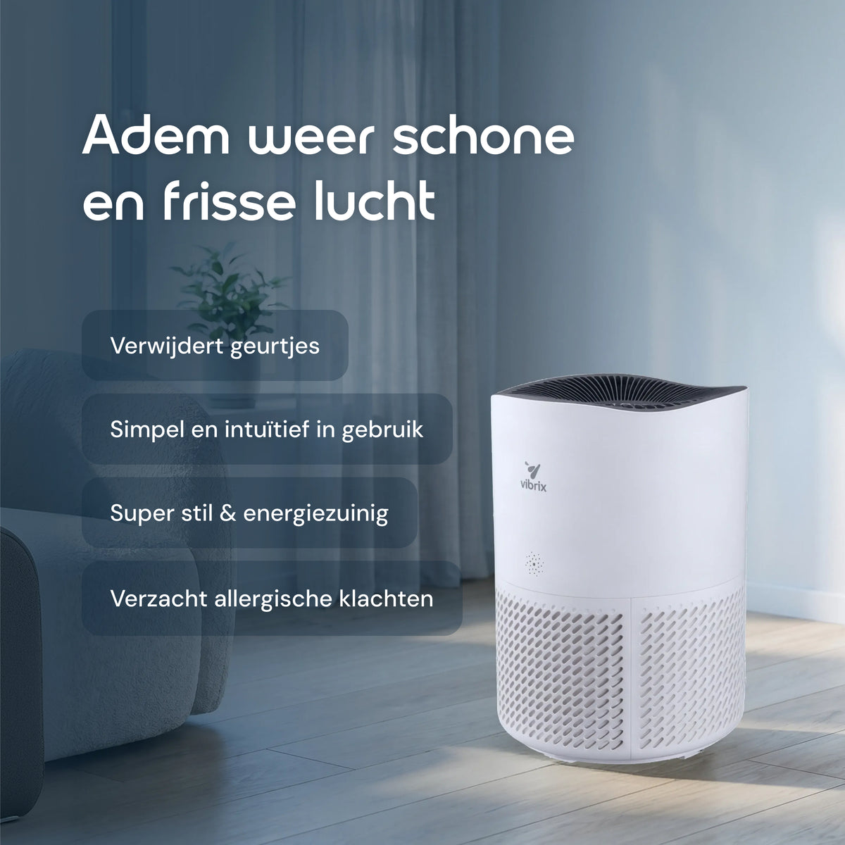 Vibrix PureFlow50 Luchtreiniger