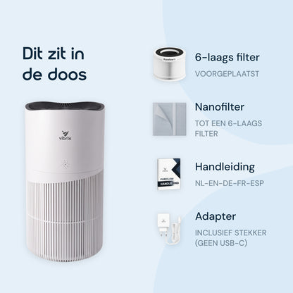 Vibrix PureFlow70 Luchtreiniger