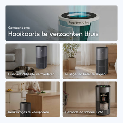 Vibrix PureFlow70 Pro luchtreiniger hooikoorts